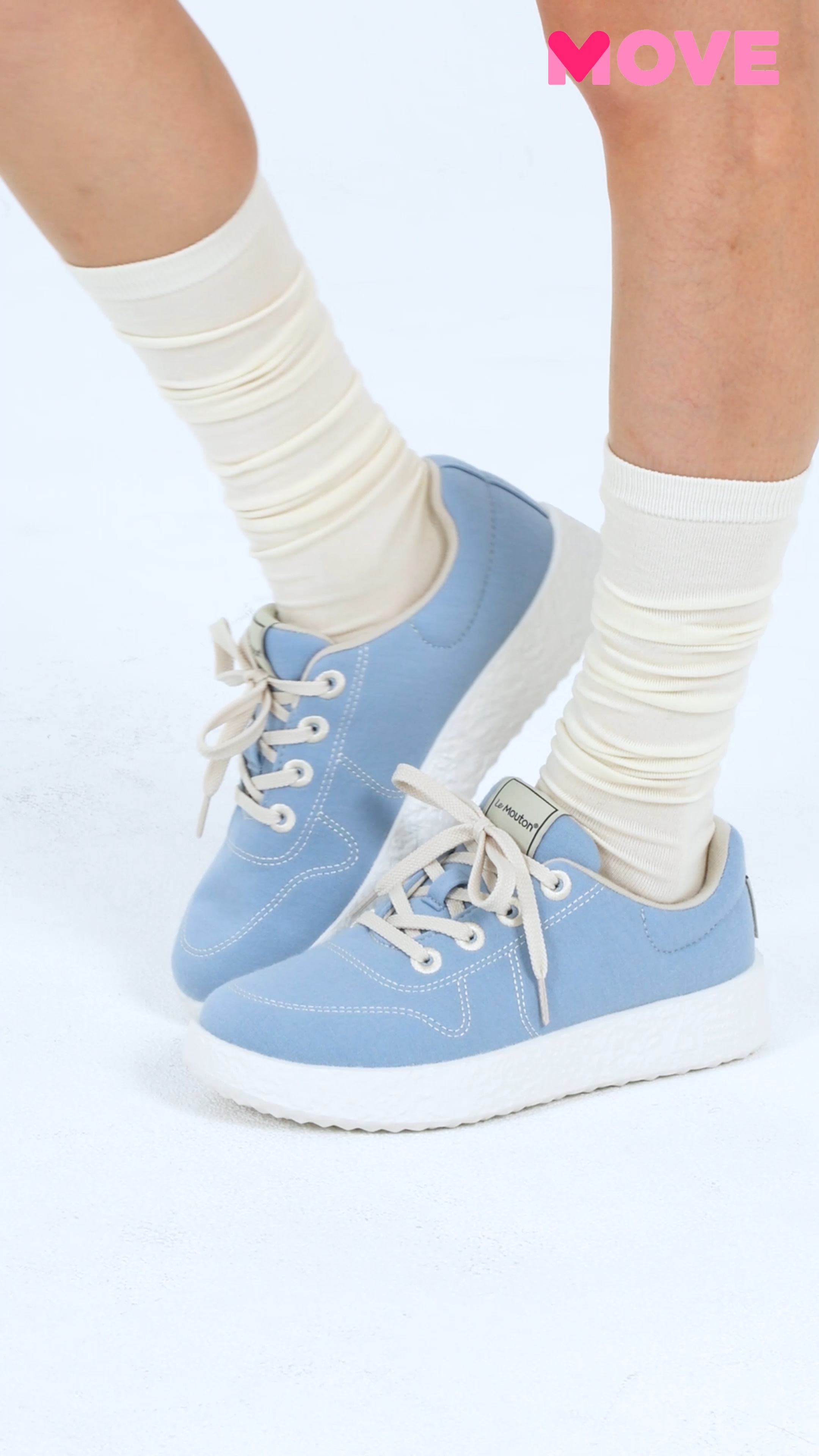 Qoo10 le mouton メイト 軽い メリノ ウール ストライプ