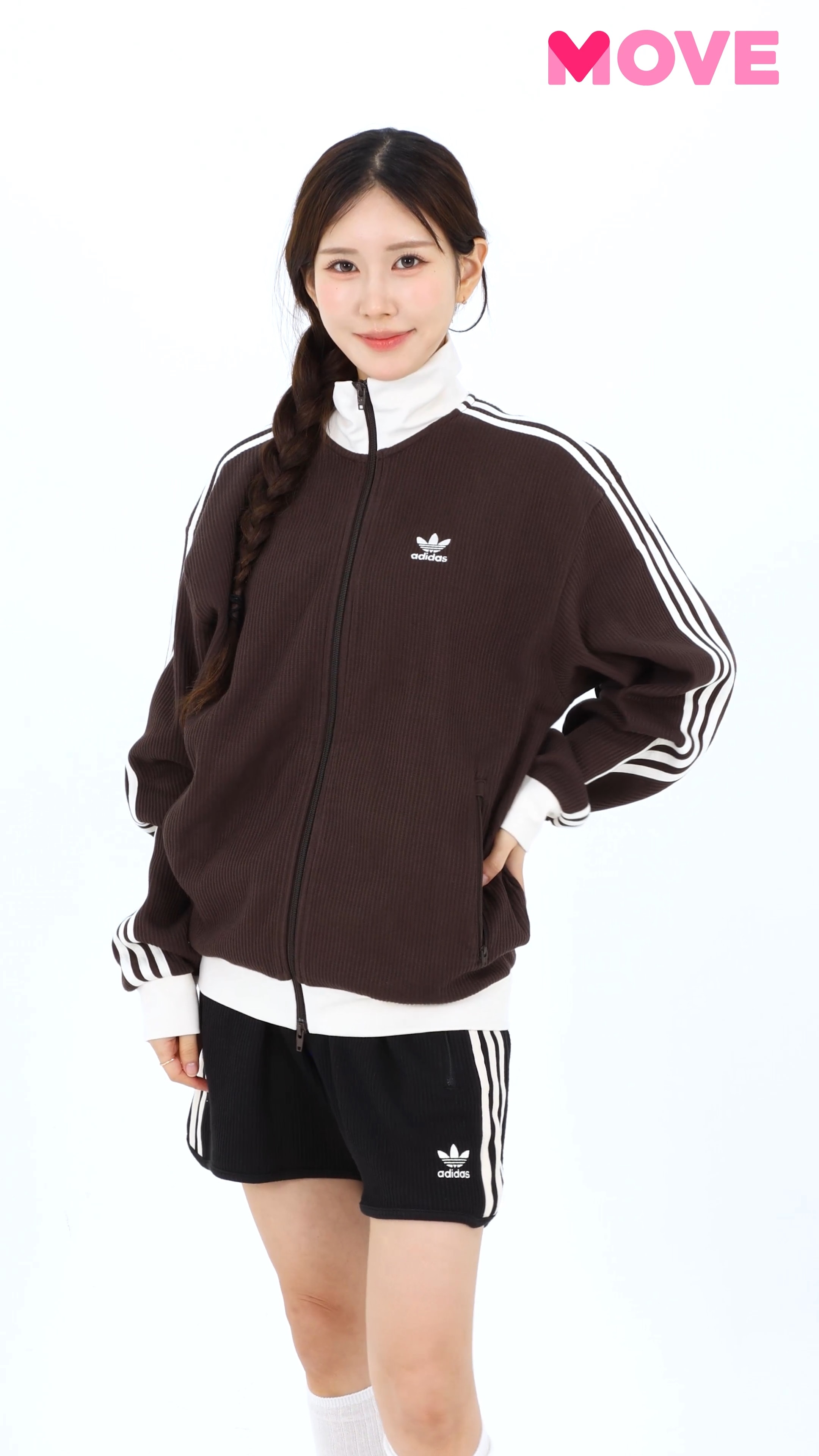 Qoo10 adidas ワッフル クラシック ミドル ストレート